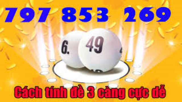 Cách đánh đề 3 càng cực dễ ăn